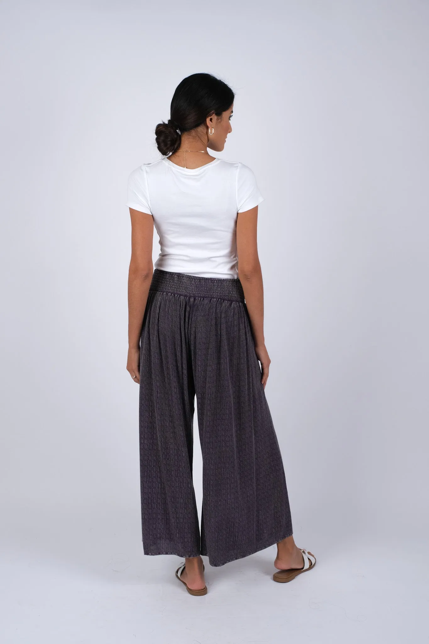 225309 Bohemian Wide Leg Pants