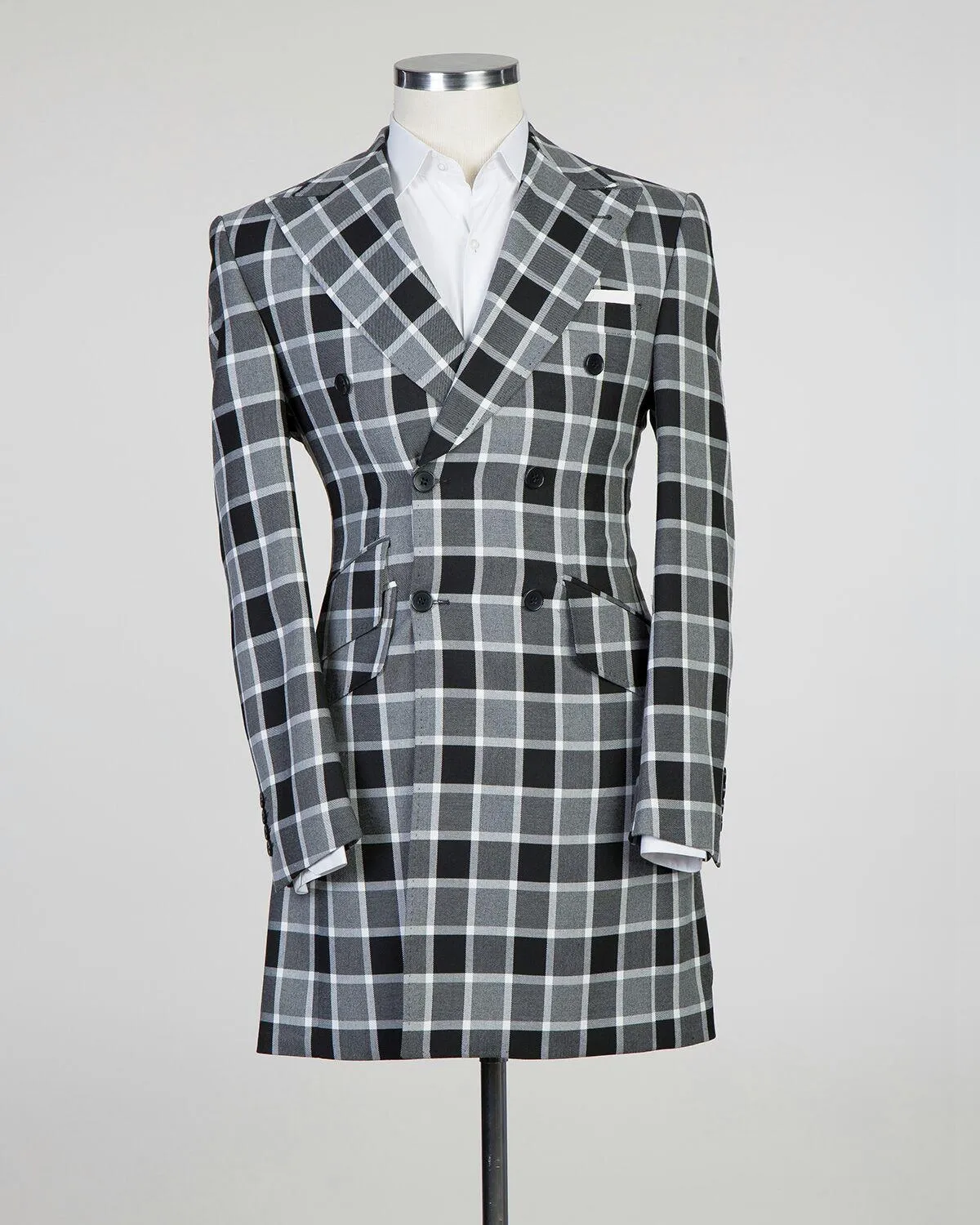 36R - Long Coat Suit - 1
