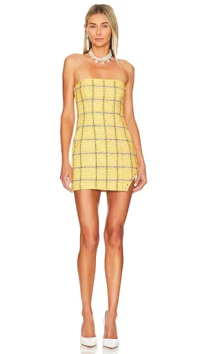 ASSIGNMENT Cady Mini Dress in Yellow