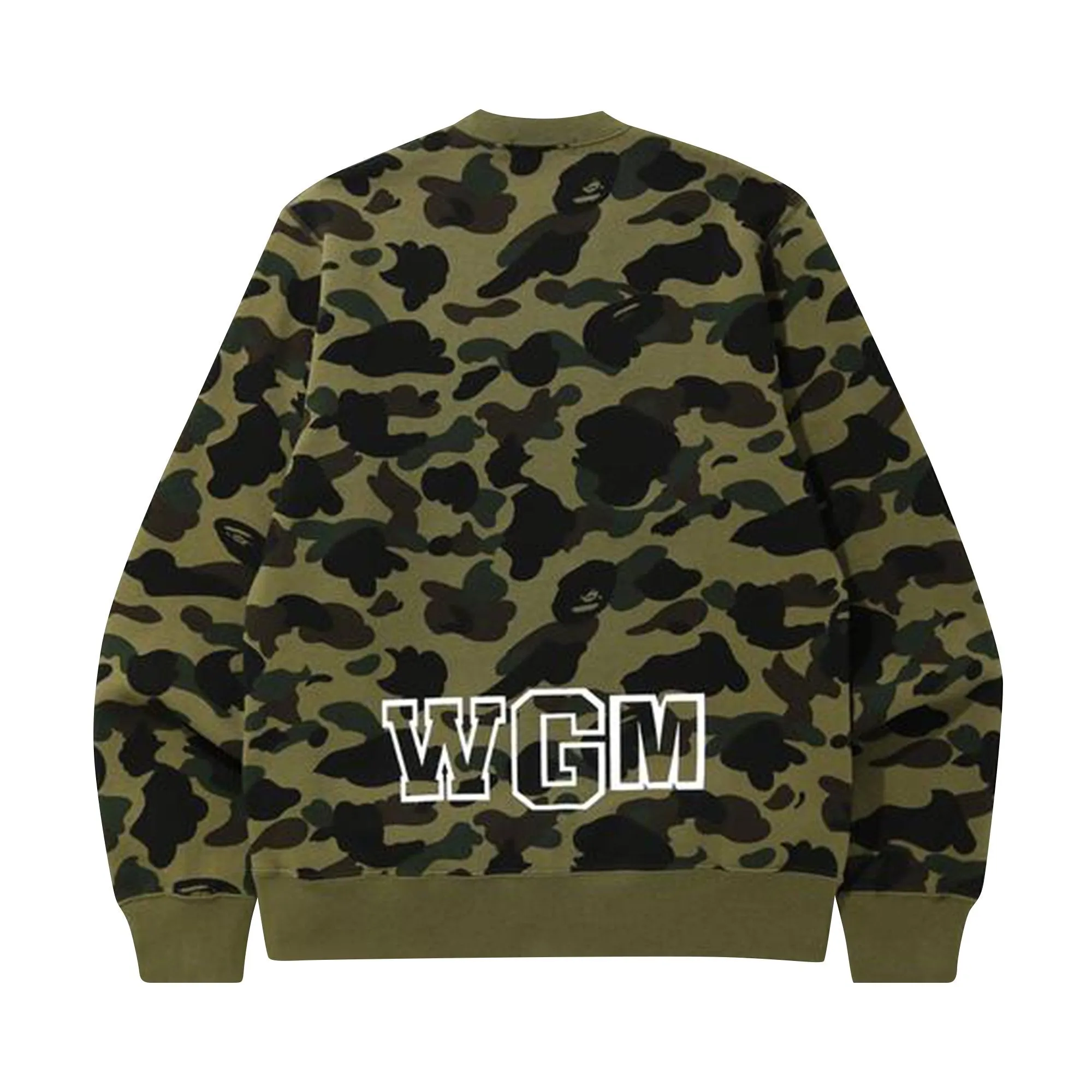 BAPE 1st Camo Shark Crewneck, Green