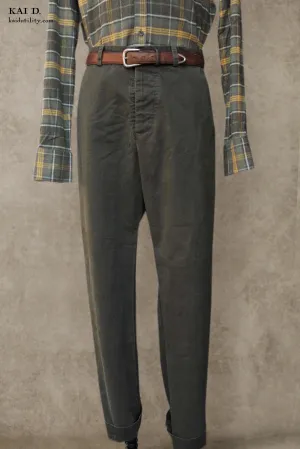 Bosun Pants - Garment Dyed Organic Cotton Twill - 30, 34