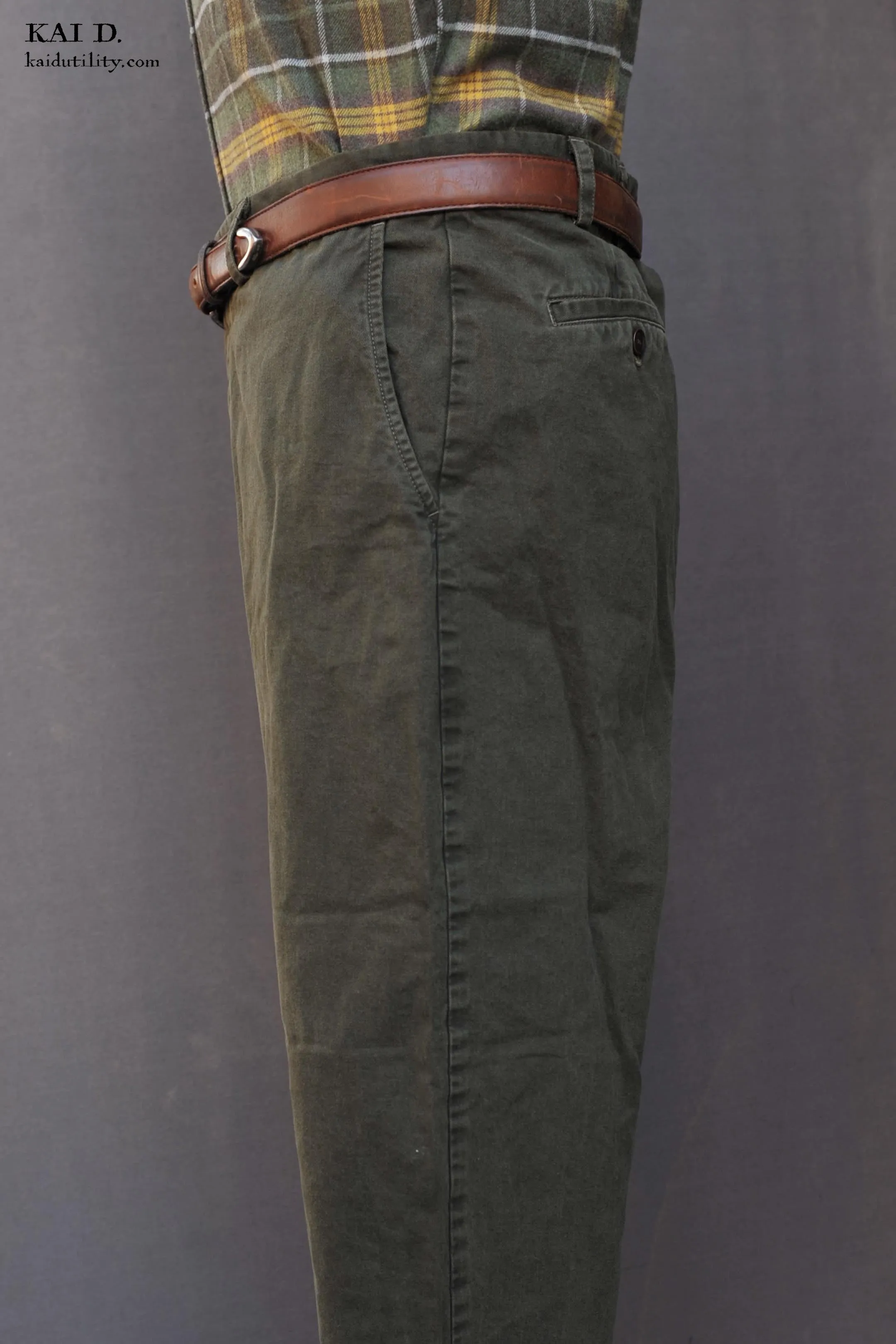 Bosun Pants - Garment Dyed Organic Cotton Twill - 30, 34