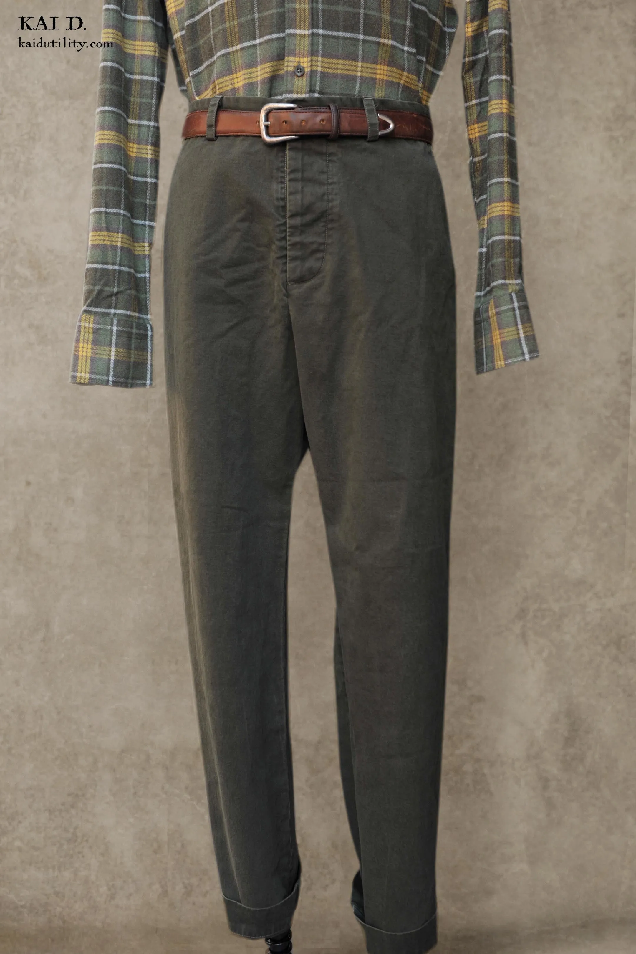 Bosun Pants - Garment Dyed Organic Cotton Twill - 30, 34