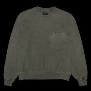 Chest Pocket Crewneck