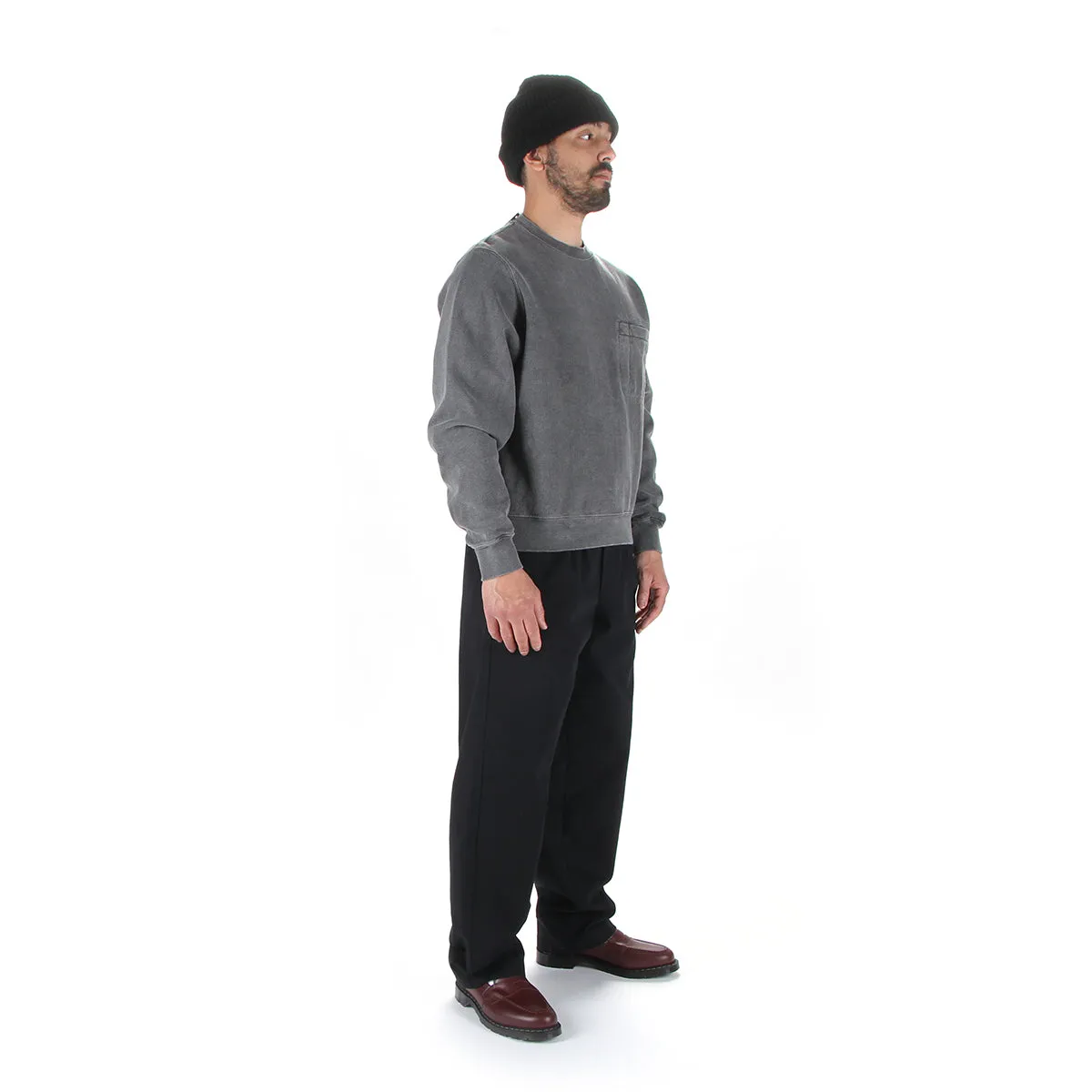 Chest Pocket Crewneck