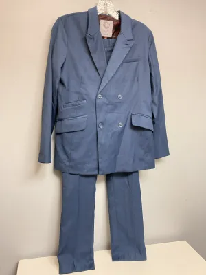 Coco Blanc Size 16 Blue Polyester & Rayon Big Boys Suits