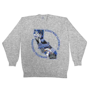 Dopest Cali Crewneck (Grey)