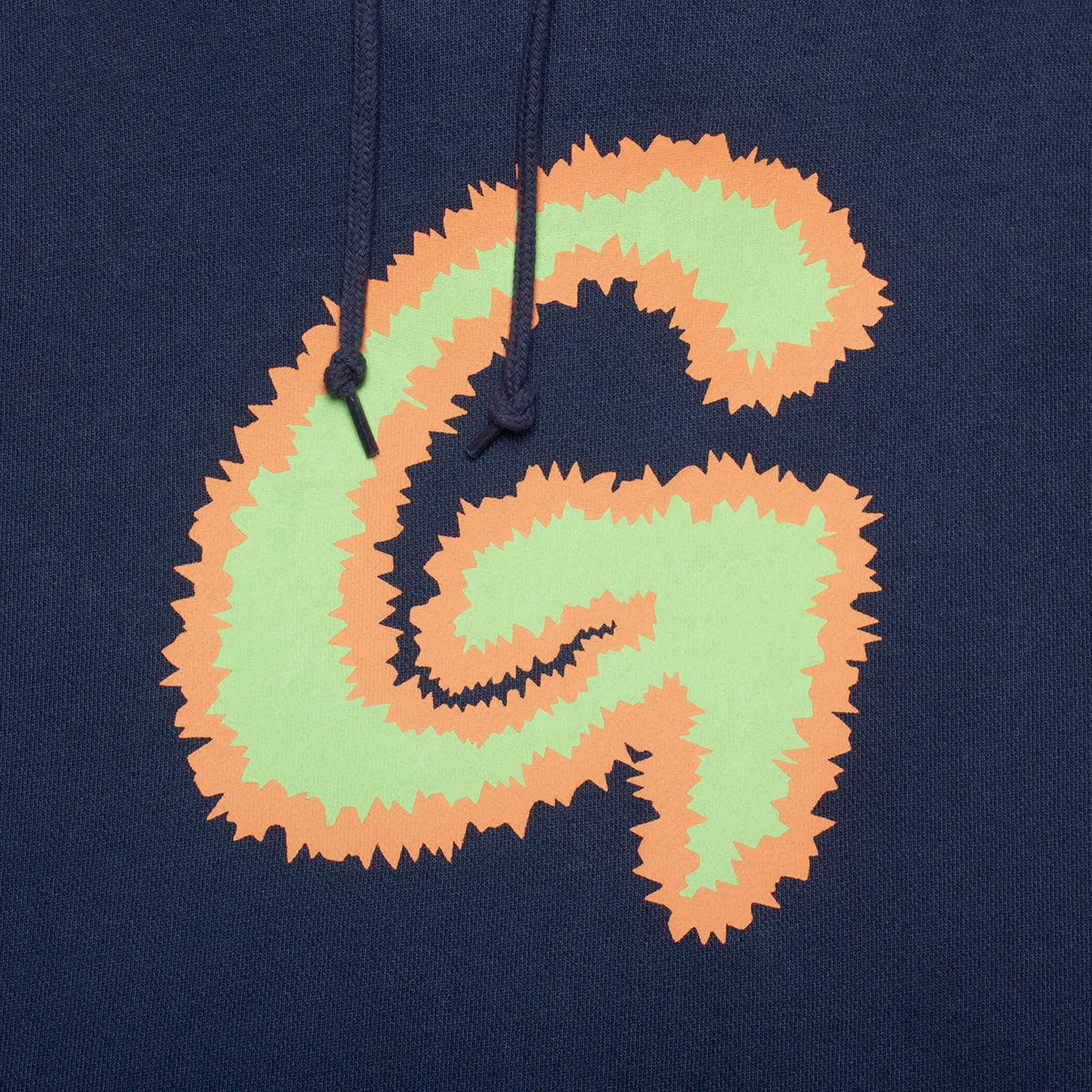 Fuzzy G-Logo Hooded Sweatshirt