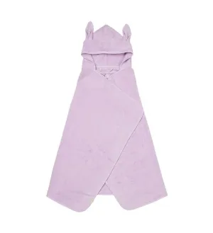 Hooded Towel - Lilac Rabbit