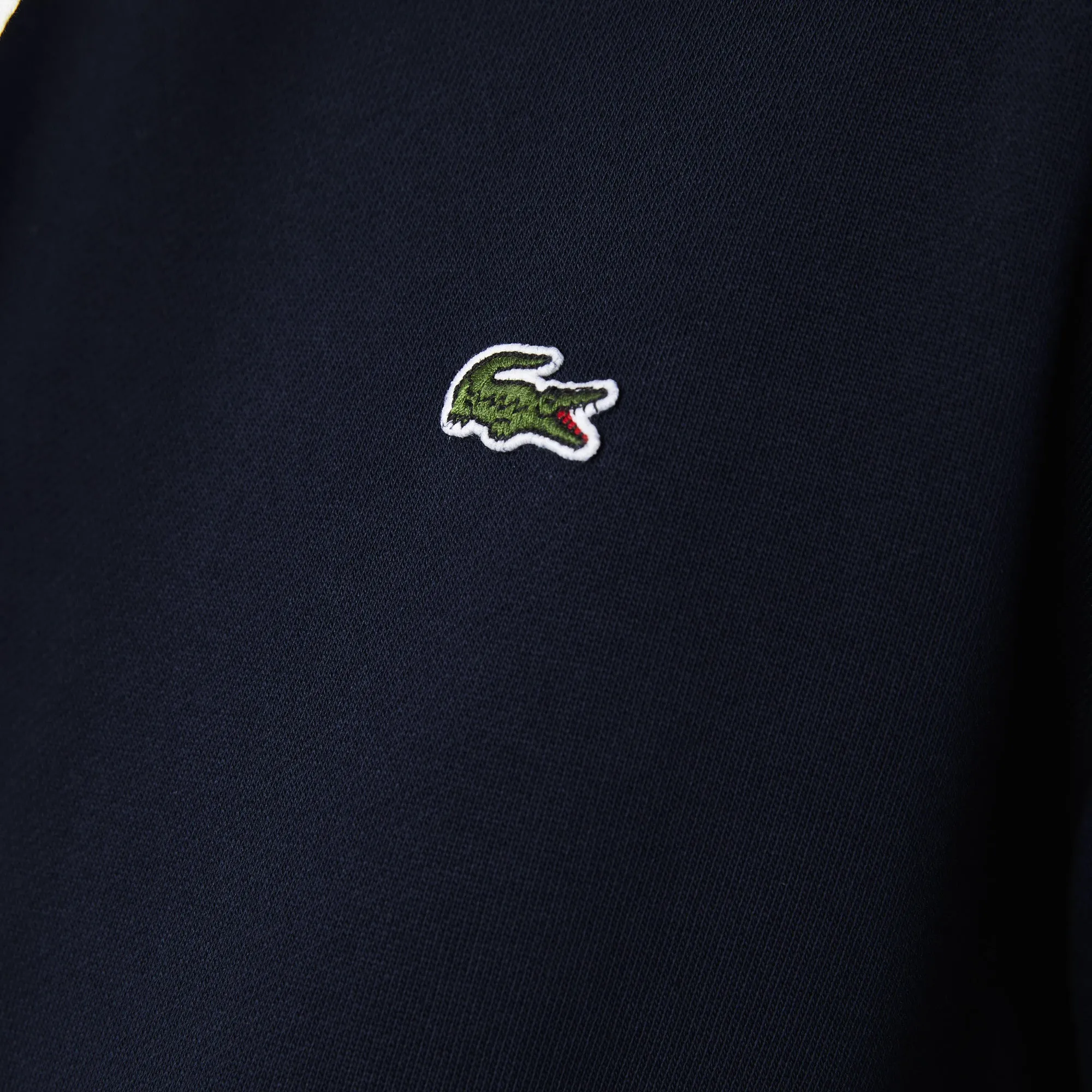Lacoste Men’s Print Sleeve Fleece Hoodie