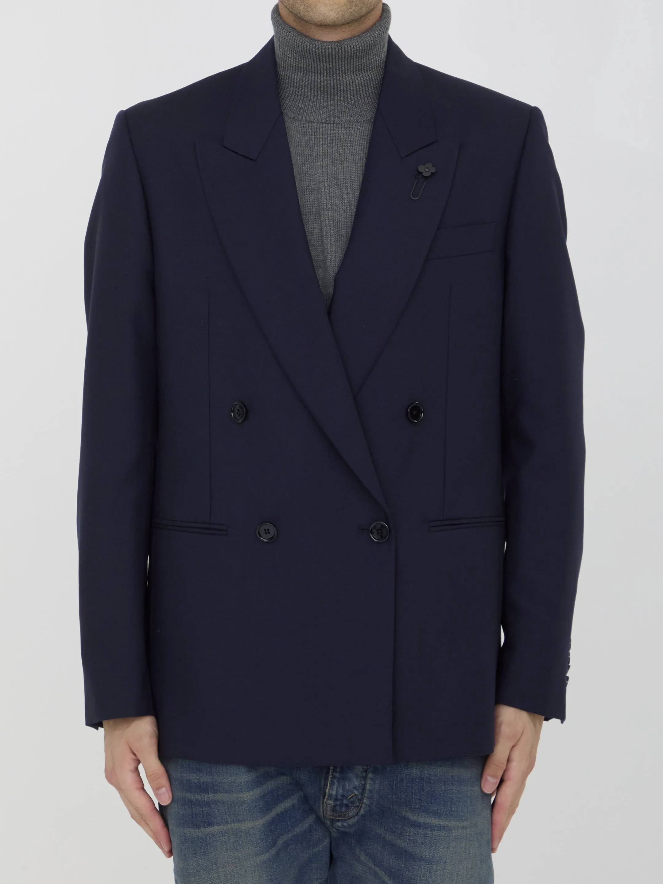 Lardini Wool And Mohair Jacket