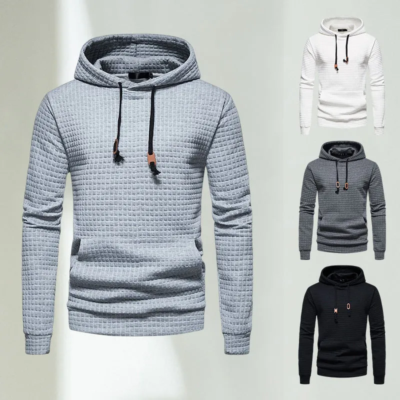 Mens Outdoor Sports Fitness Hooded Sweater