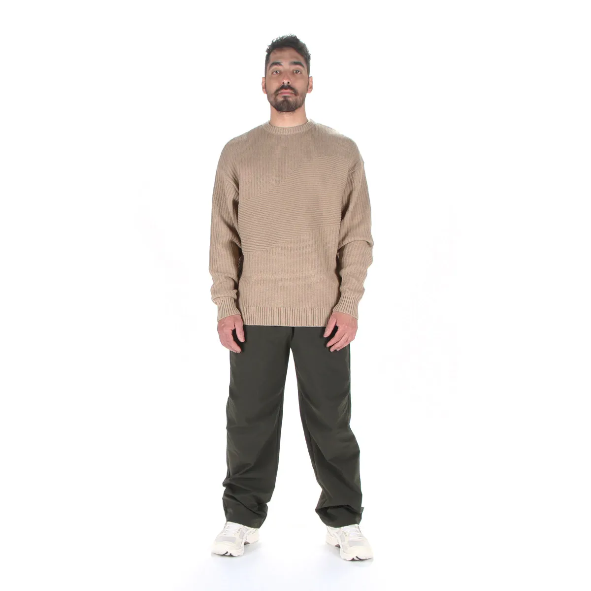 Wave Knit Crewneck